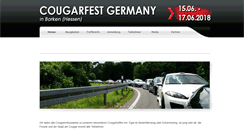 Desktop Screenshot of cougarfest.de